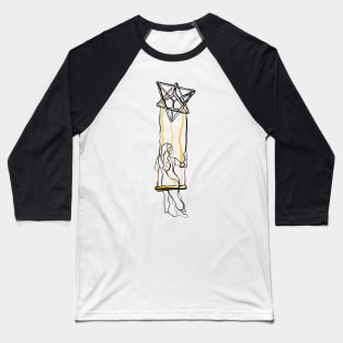 Single Line - Merkabah Baseball T-Shirt